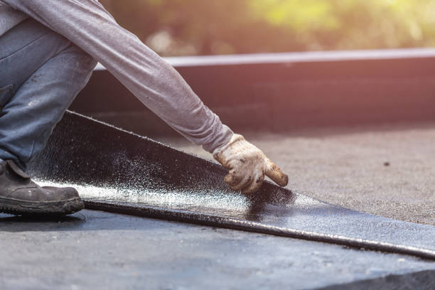Professional Crawl Space Encapsulation technician working in Suamico, WI